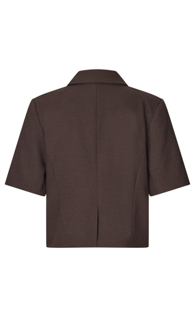 MbyM Jakke - Robina - Chicory Coffee Melange