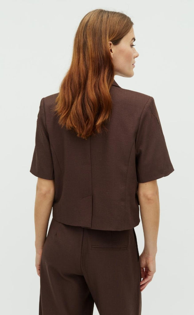 MbyM Jakke - Robina - Chicory Coffee Melange