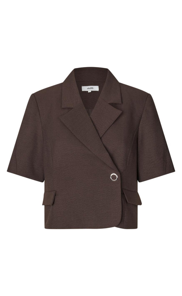 MbyM Jakke - Robina - Chicory Coffee Melange