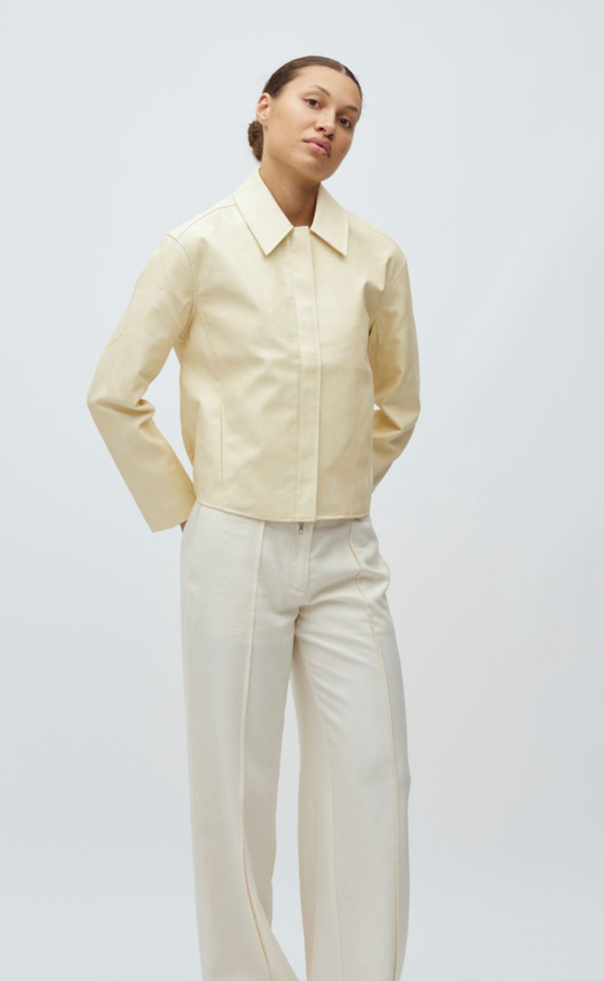 MbyM Jakke - Vevine - Summer Yellow
