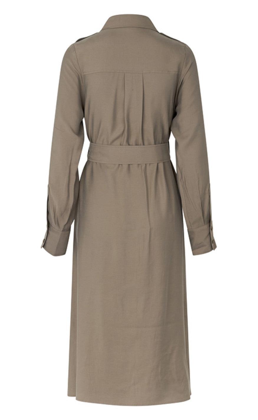 MbyM Kjole - Bilena-M - Fossil Brown