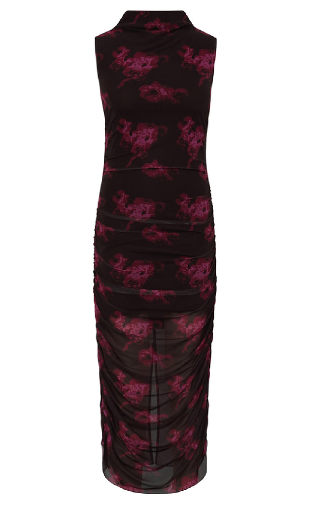 MbyM Kjole - Esthe-M - Dark Florella Print