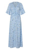 MbyM Kjole - Ineya - Lupir Print Blue