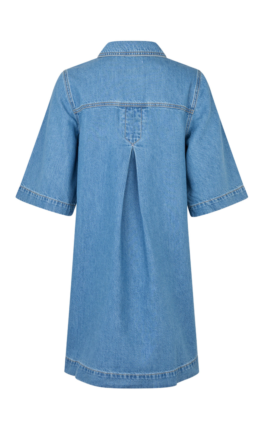 MbyM Kjole - Mira-M - Vintage Blue
