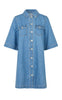 MbyM Kjole - Mira-M - Vintage Blue