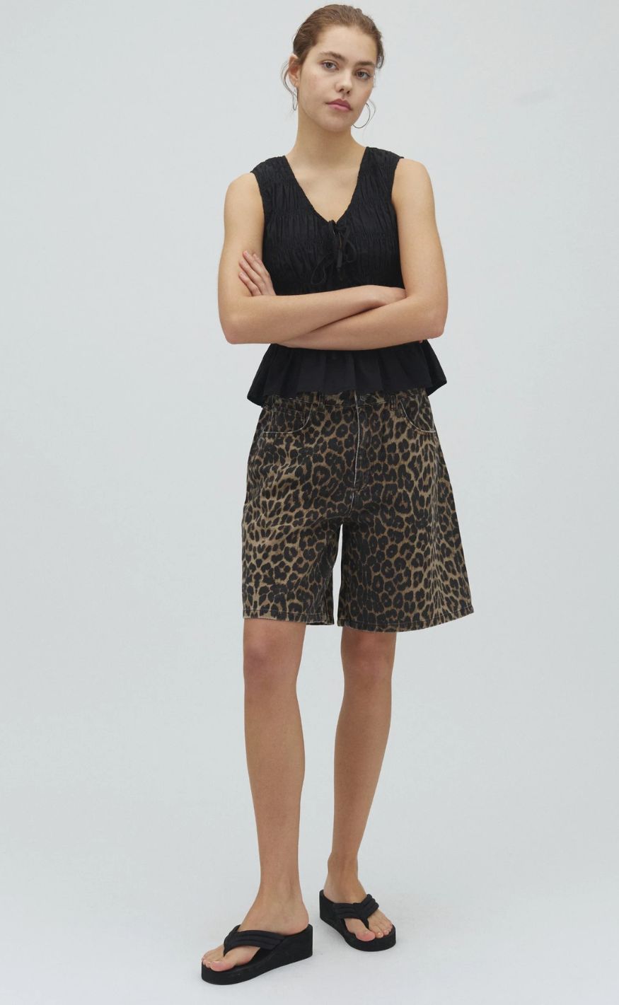 MbyM Shorts - Talina-M - Leopard Mist