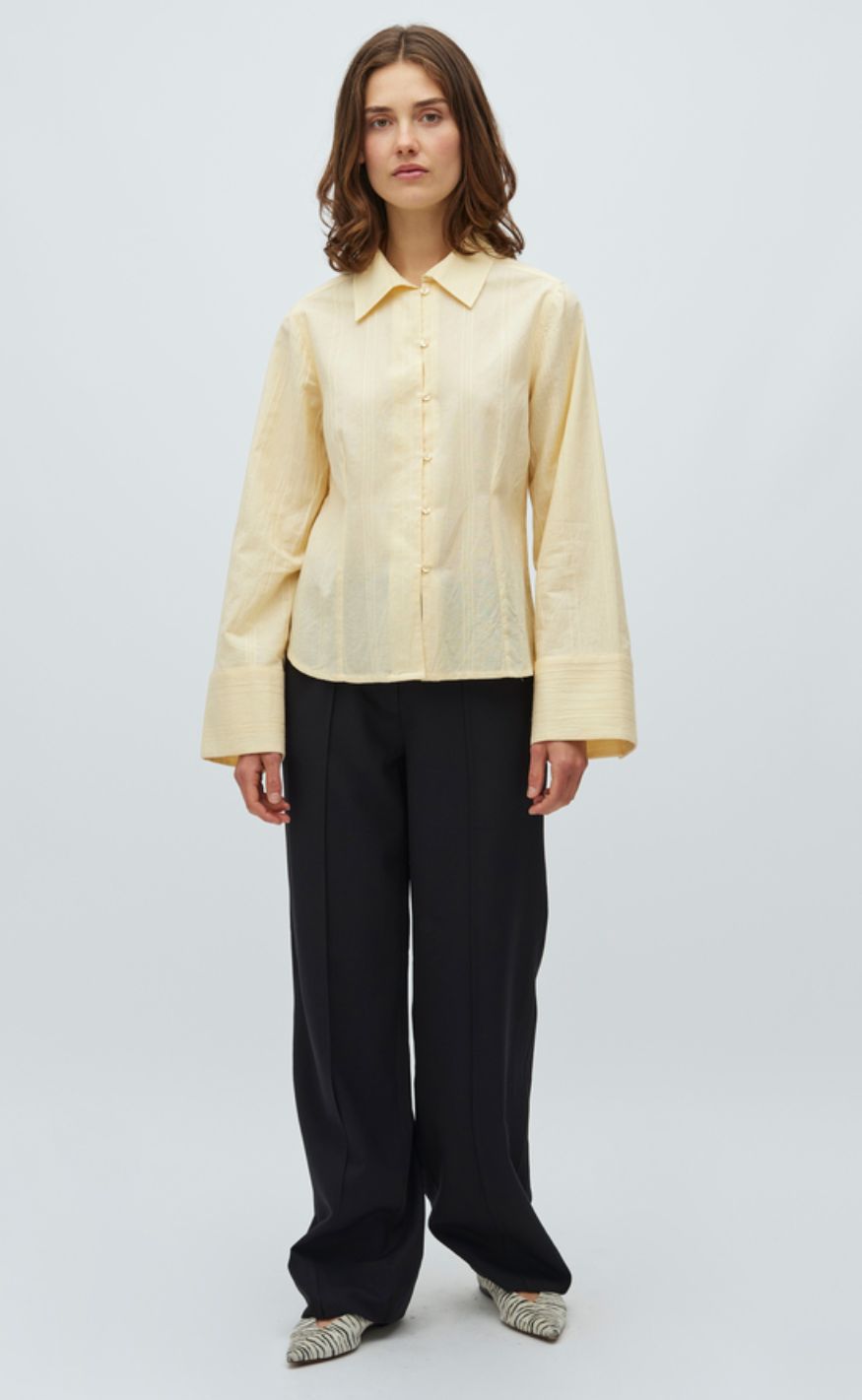 MbyM Skjorte - Aulori - Summer Yellow