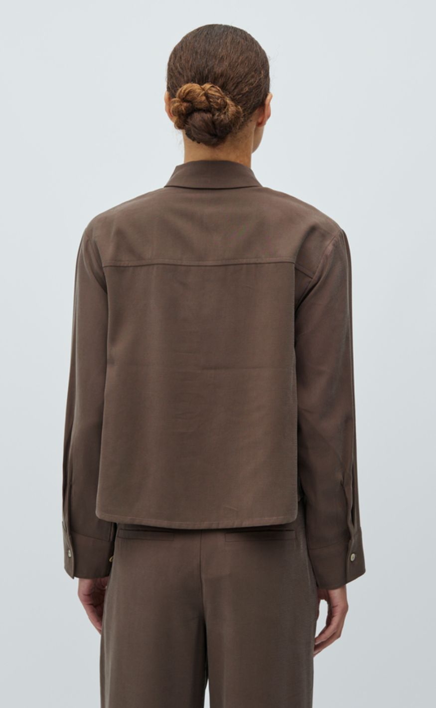 MbyM Skjorte - Elio - Chocolate Brown