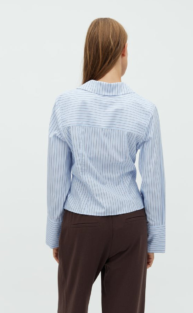 MbyM Skjorte - Gerri-M - Blue Navy Stripe