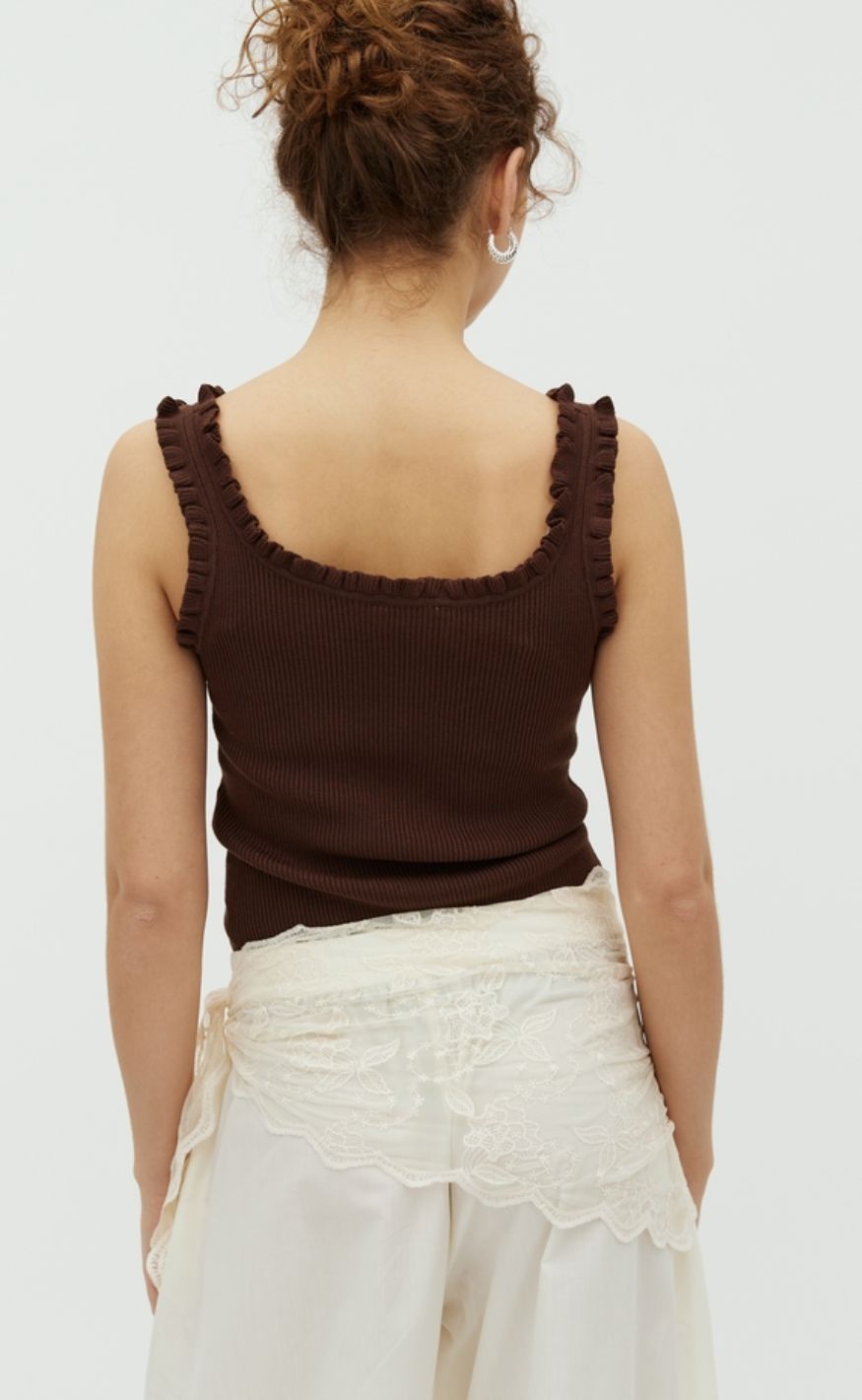 MbyM Top - Elinne - Chocolate Brown