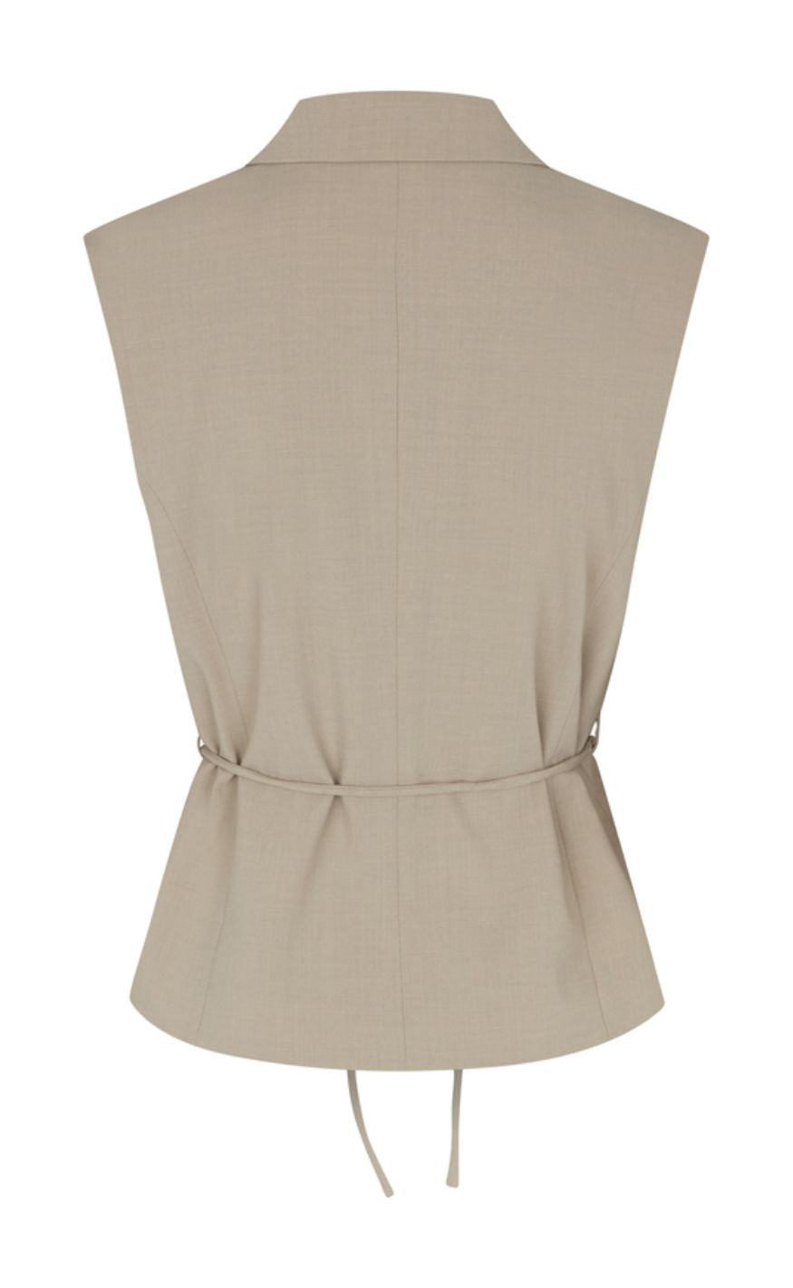 MbyM Top - Evelora-M - Light Sand