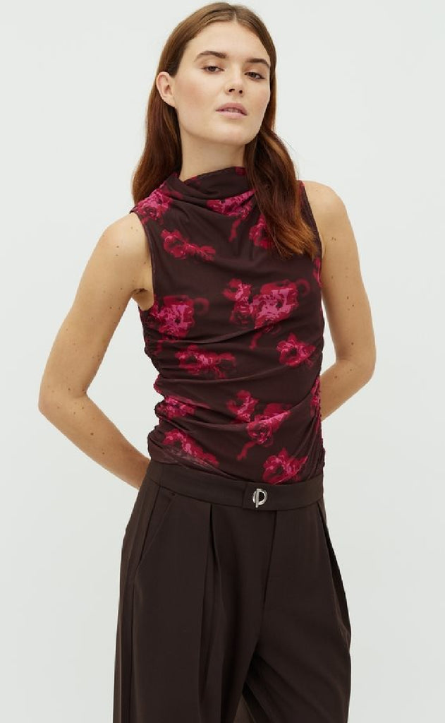 MbyM Top - Marceline-M - Dark Florella Print