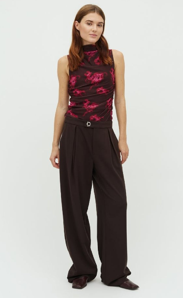 MbyM Top - Marceline-M - Dark Florella Print