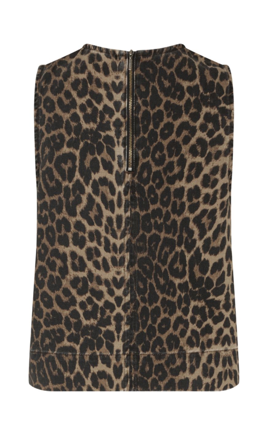 MbyM Top - Rihne-M - Leopard Mist