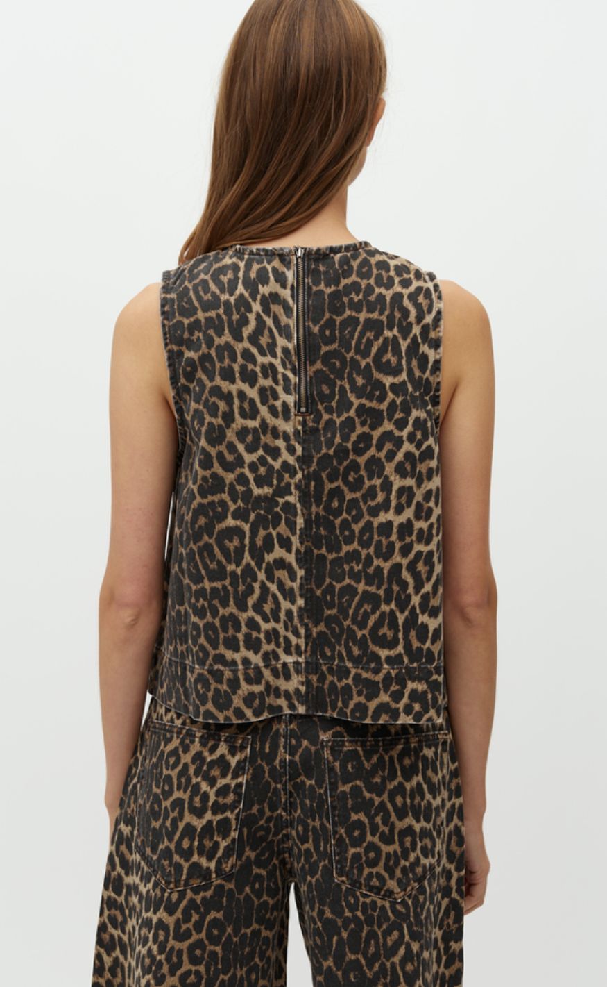MbyM Top - Rihne-M - Leopard Mist