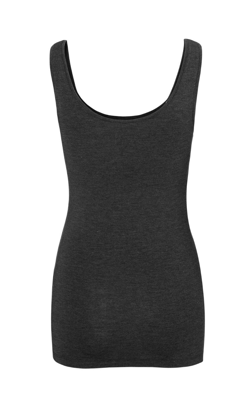 MbyM Top - Sina - Dark grey melange