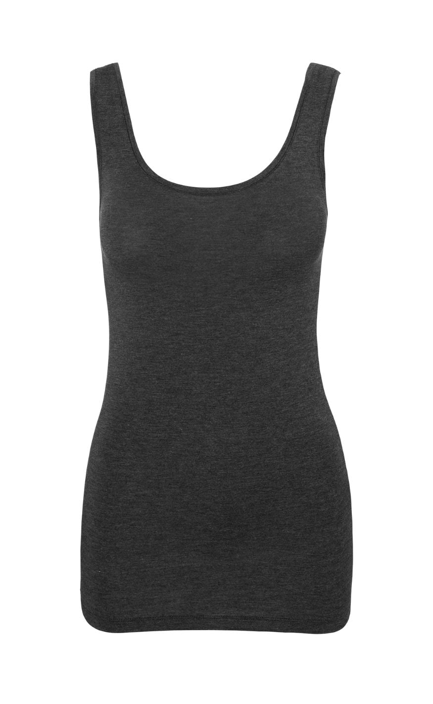 MbyM Top - Sina - Dark grey melange
