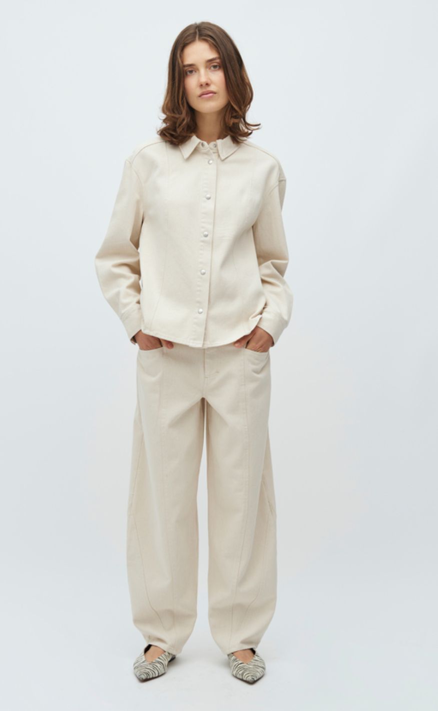 Mbym Bluse - Kikkan - Nature Look