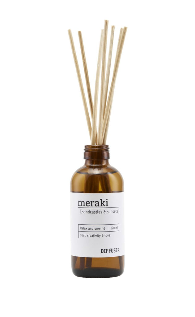 Meraki Duftfrisker - Diffuser 120 ml - Sandcastles & Sunsets