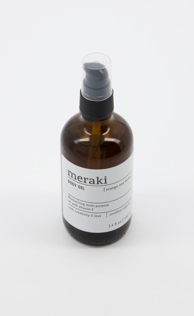 Meraki Kropsolie - Body Oil 100 ml - Orange & Herbs