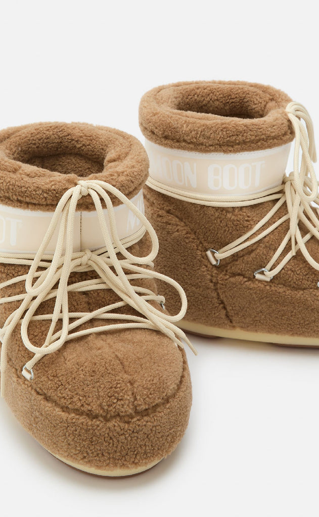 Moon Boot Støvler - Icon Low Fleece - Camel