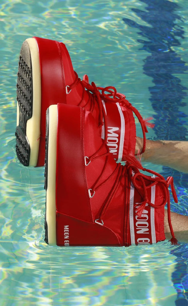 Moon Boot Støvler - Icon Low - Red