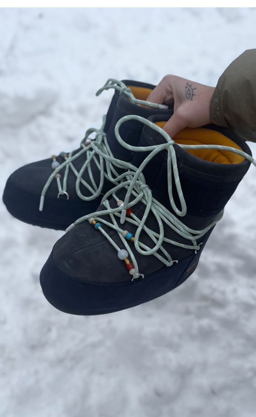 Moon Boot Støvler - MB x Gir Icon - Midnight/Grey
