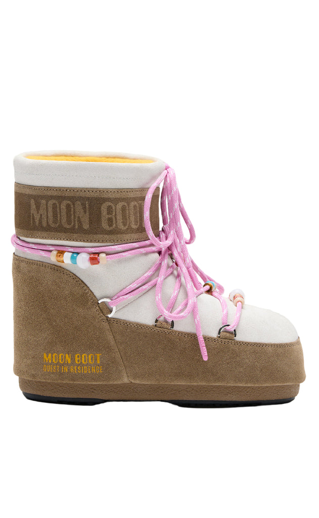 Moon Boot Støvler - MB x Girl - Honey/White Sand