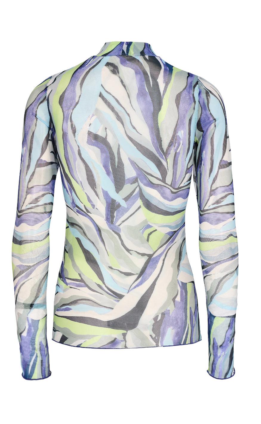 Moves Bluse - Filana - Blue Iris
