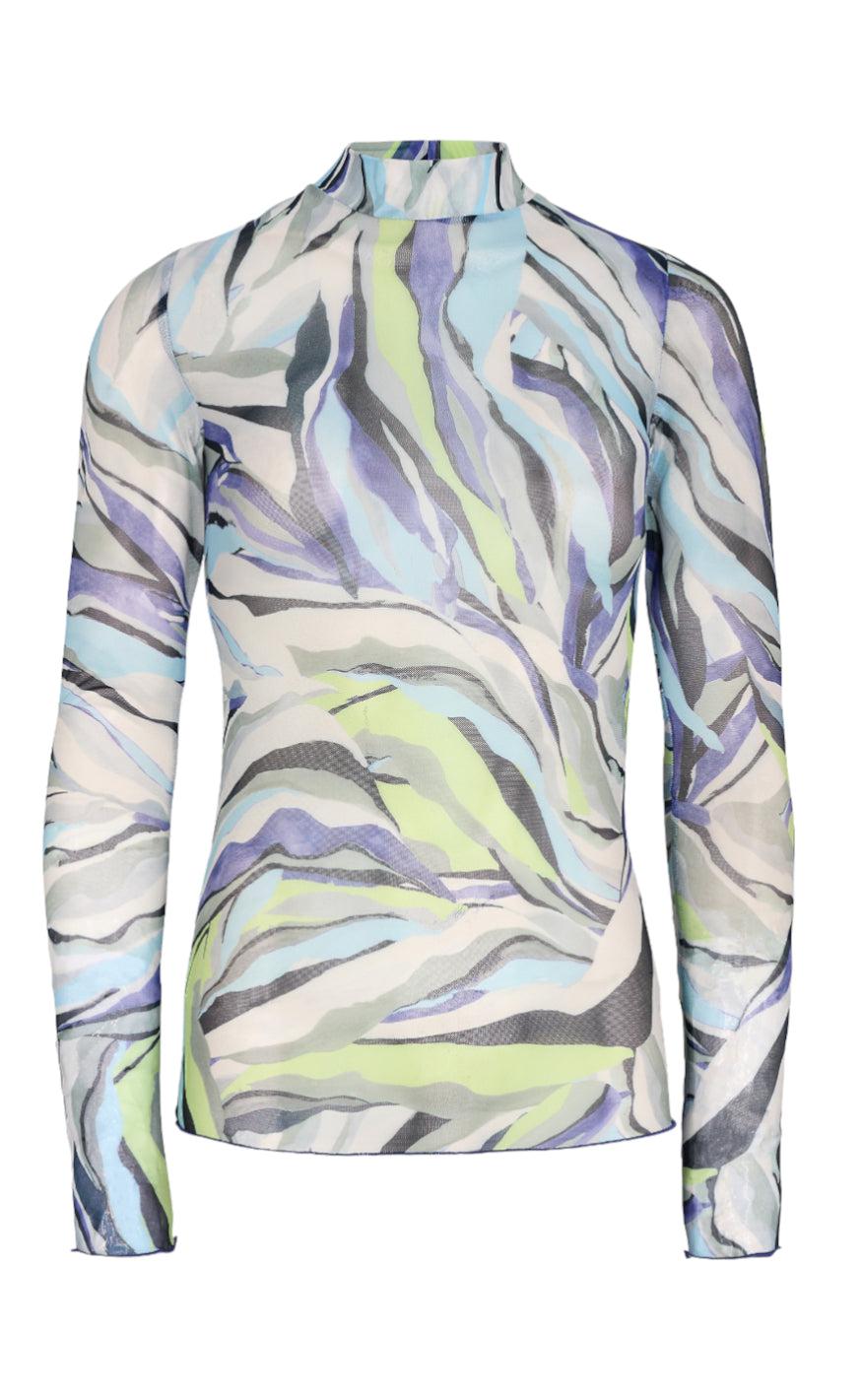 Moves Bluse - Filana - Blue Iris