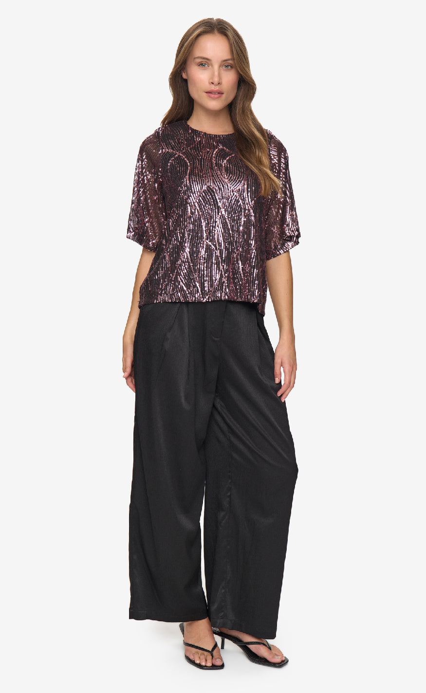 Moves Bluse - Mandi - Fig