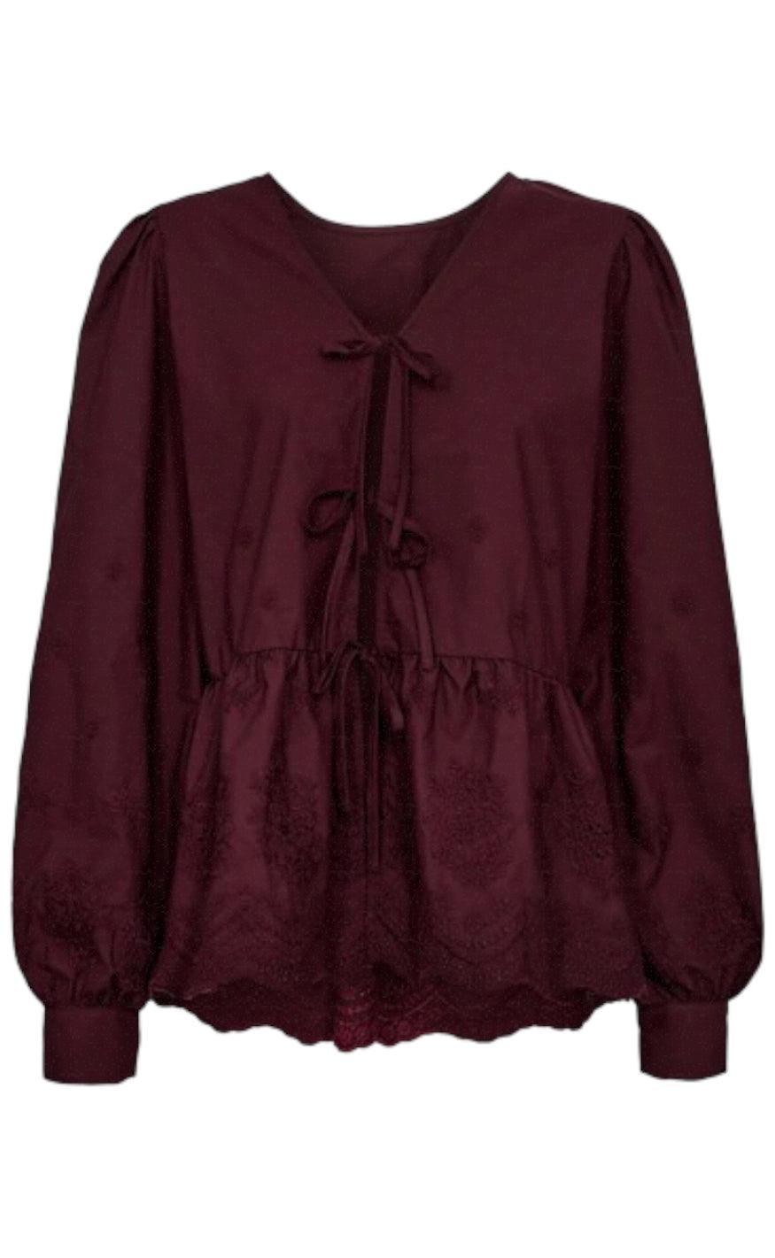 Moves Bluse - Selinna - Windsor Wine