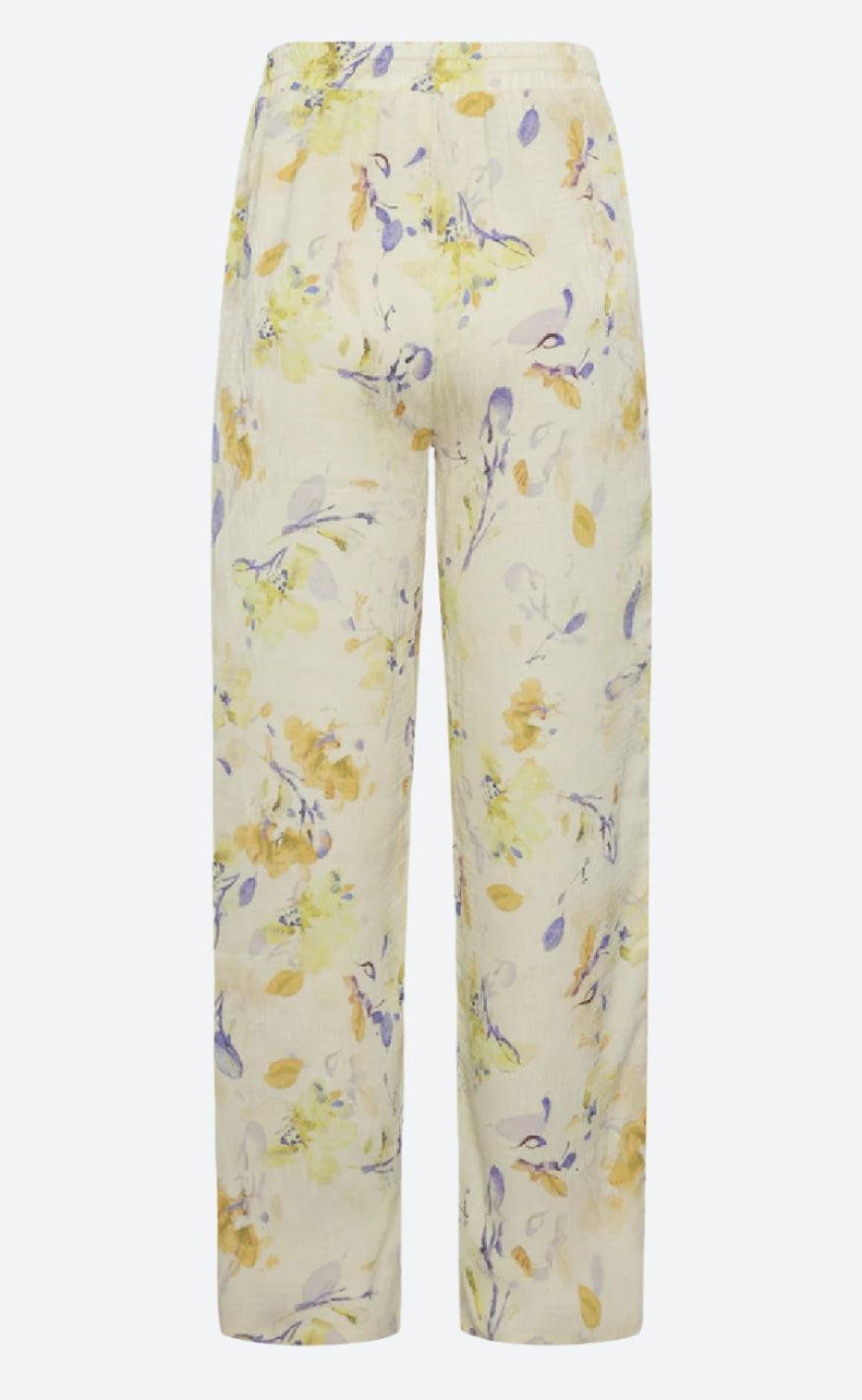 Moves Bukser - Carla - Pastel Yellow