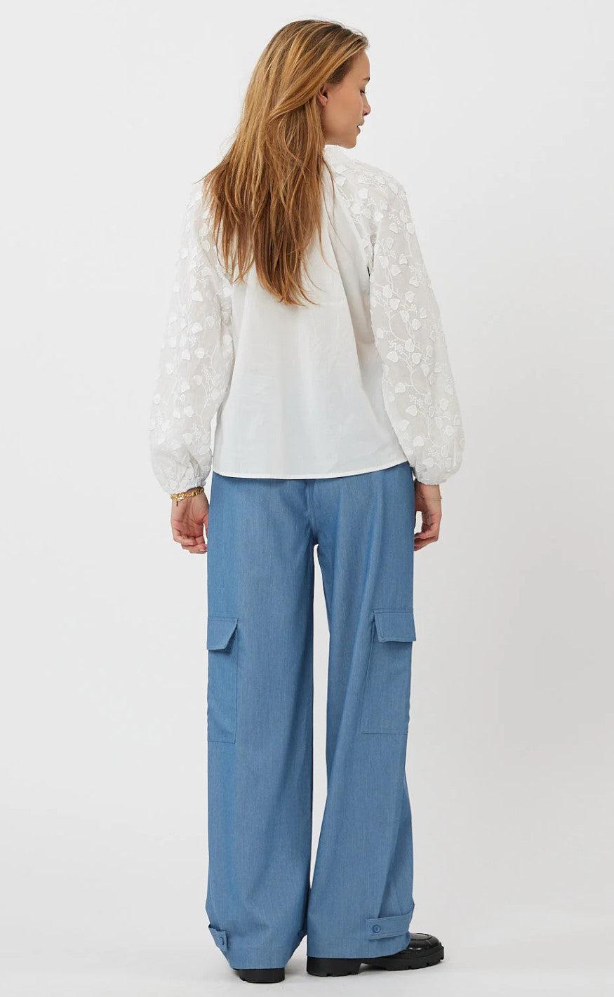 Moves Bukser - Largo - Chambray Blue