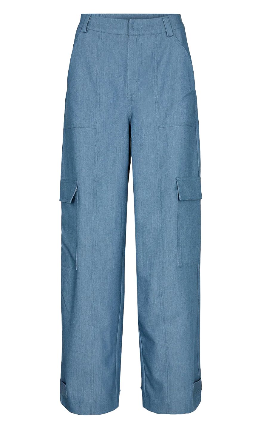 Moves Bukser - Largo - Chambray Blue