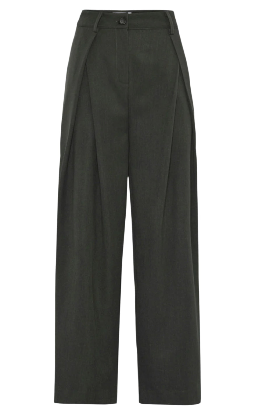 Moves Bukser - Lauro - Dark Grey Melange