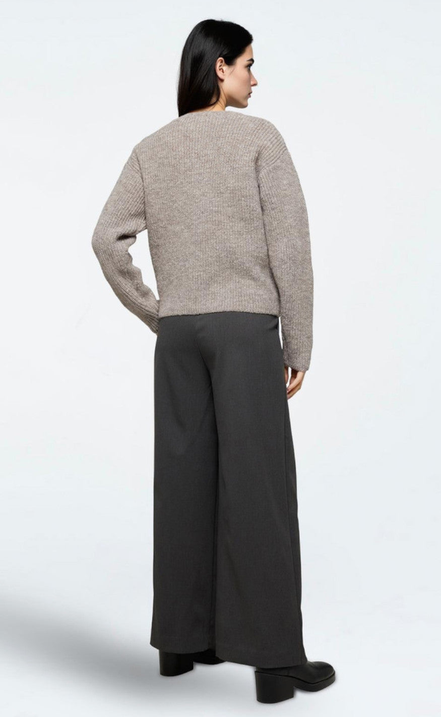 Moves Bukser - Lauro - Dark Grey Melange