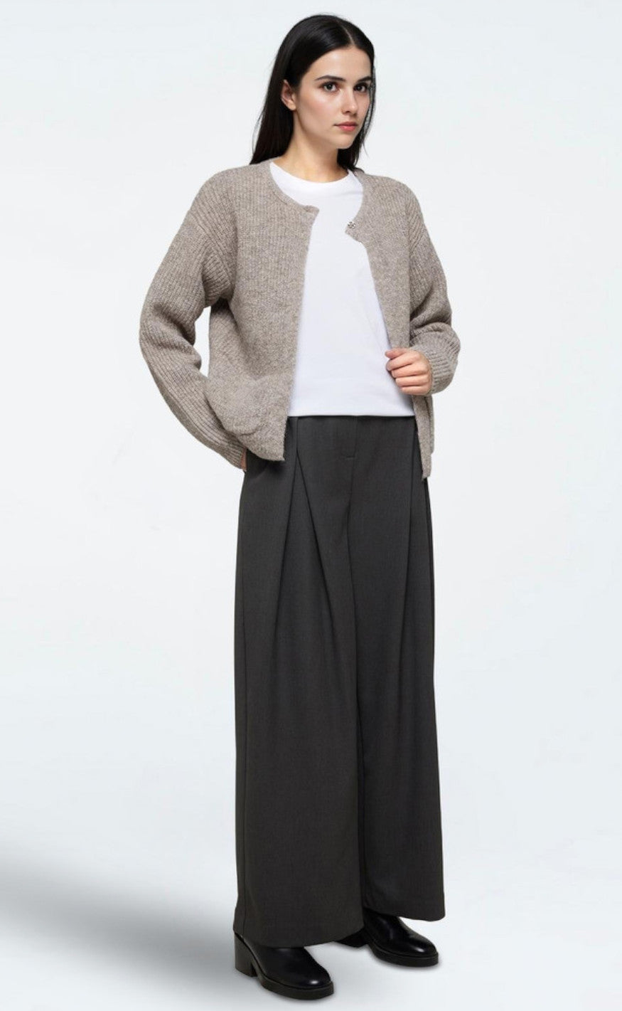 Moves Bukser - Lauro - Dark Grey Melange