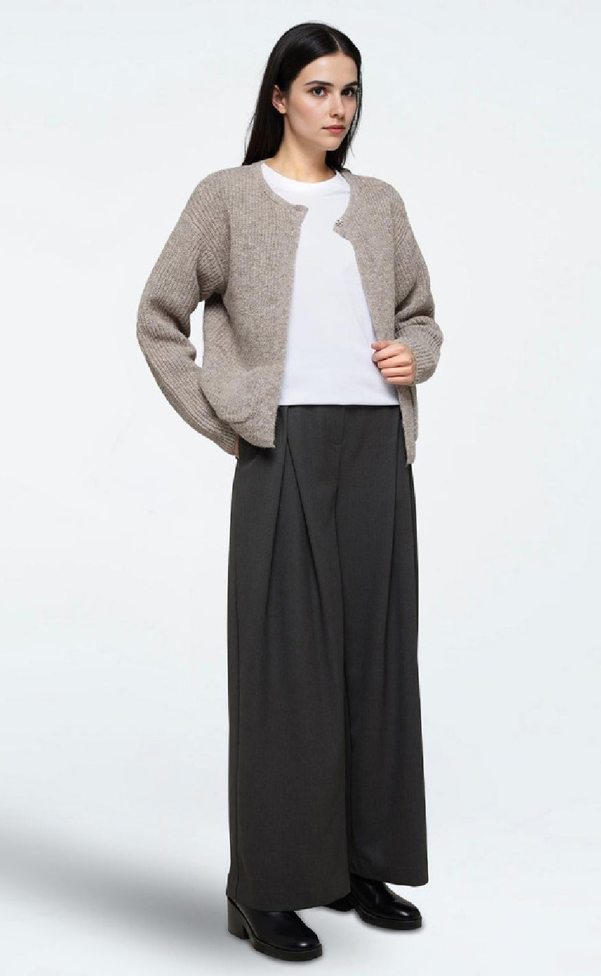 Moves Cardigan - Ana - Fossil