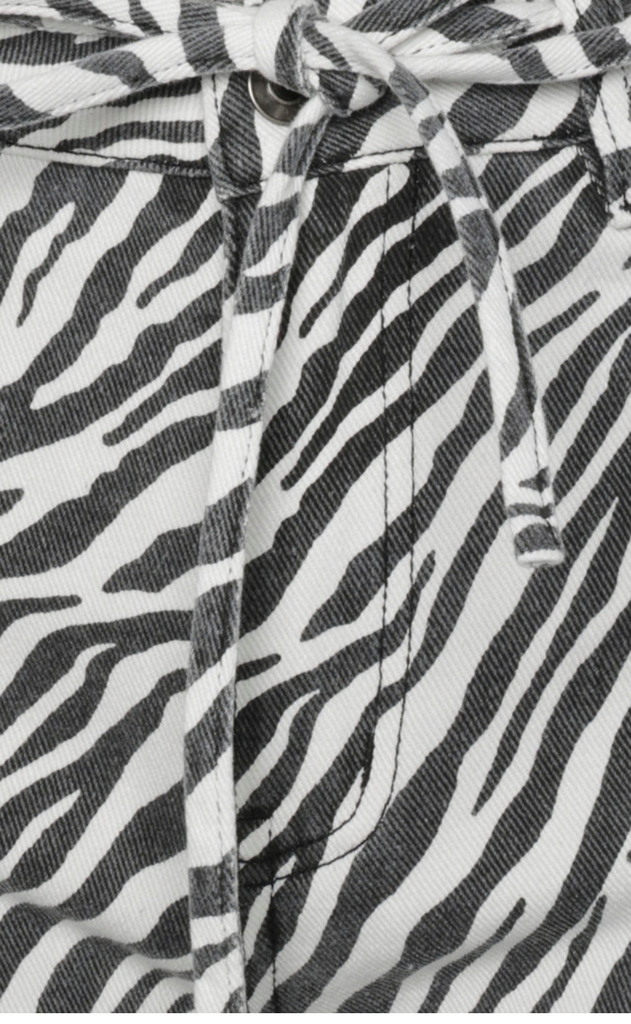 Moves Jeans - Adanna Zebra - Black