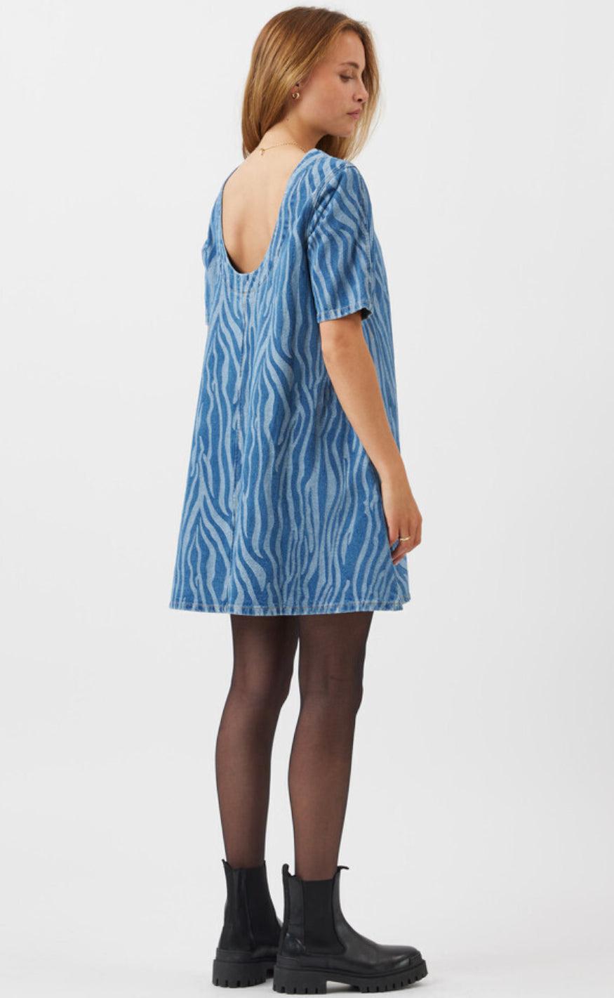 Moves Kjole - Petrinna - Medium Blue
