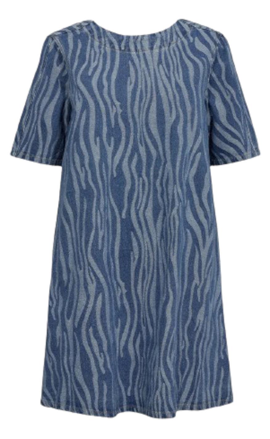 Moves Kjole - Petrinna - Medium Blue