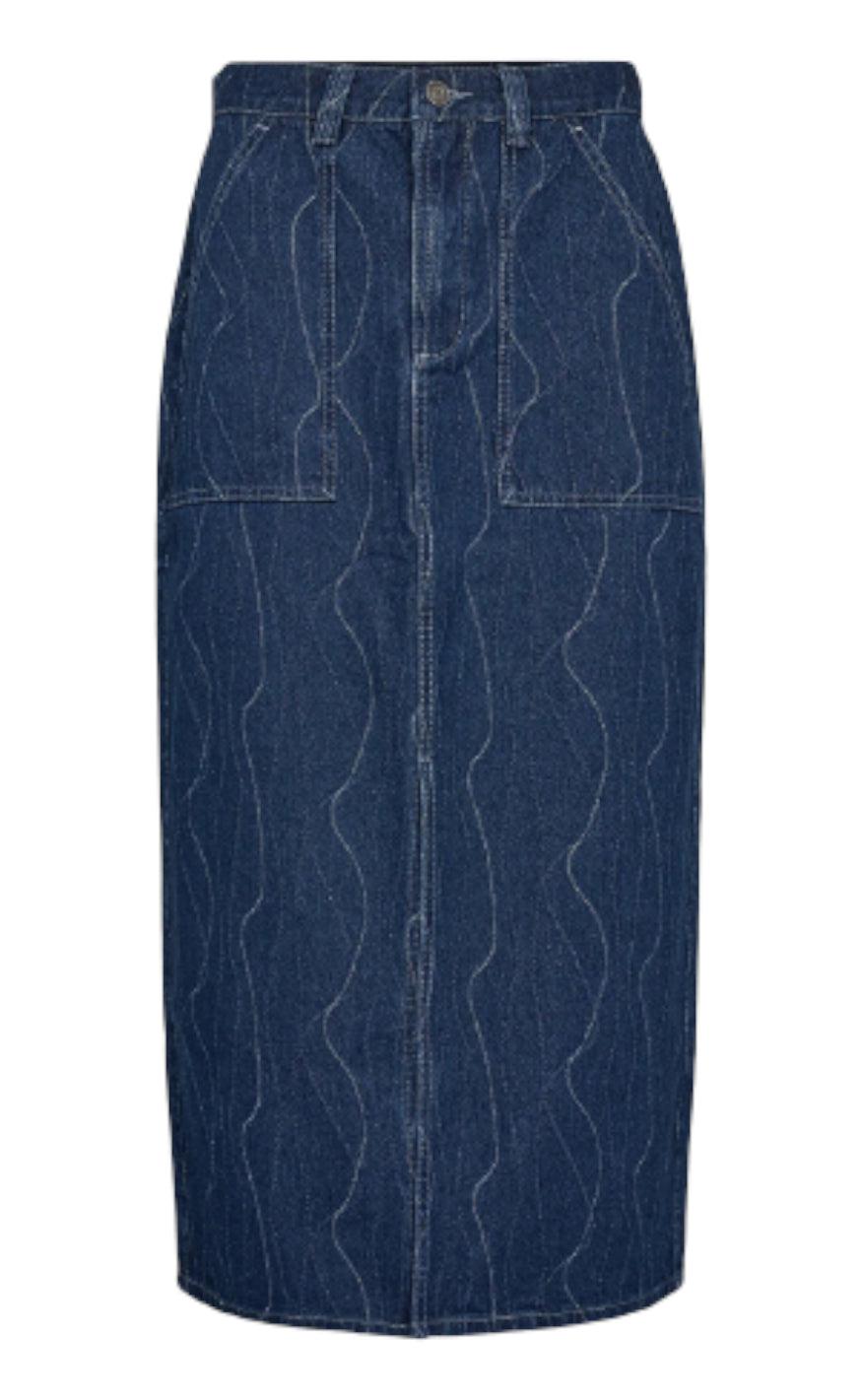 Moves Nederdel - Claria - Medium Blue