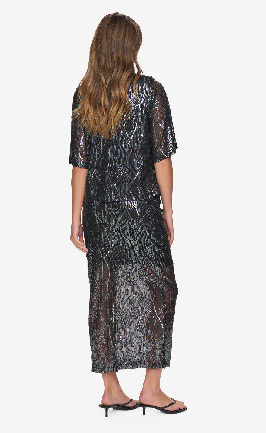 Moves Nederdel - Emerald - Black