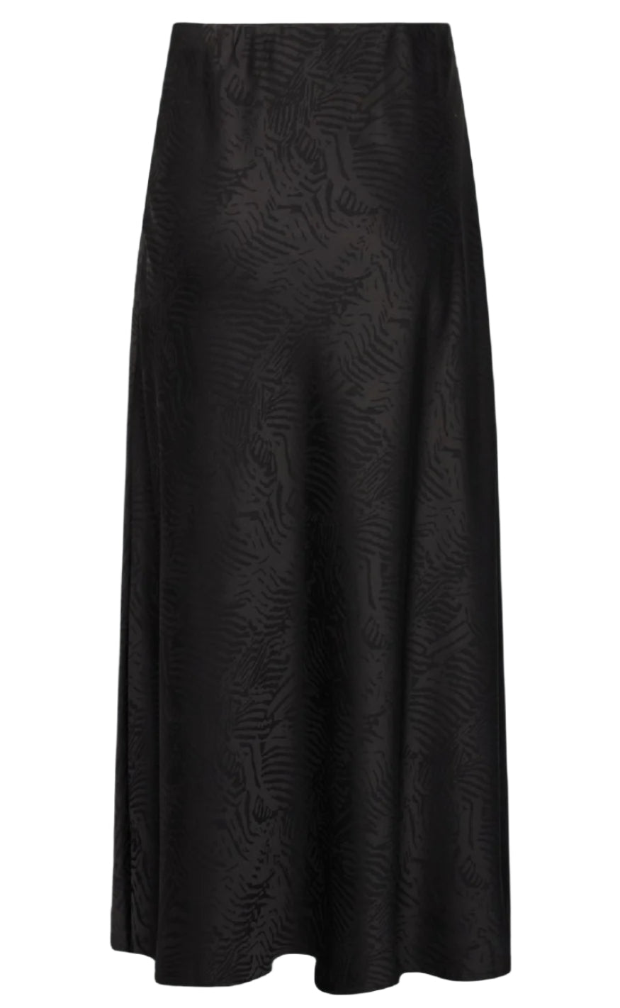 Moves Nederdel - Gebry Satin - Black