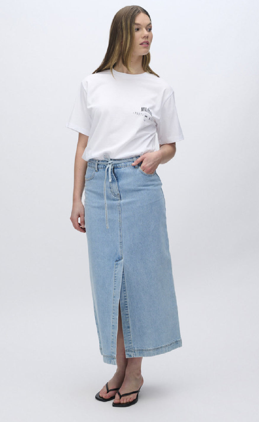 Moves Nederdel - Maisie - Light Blue