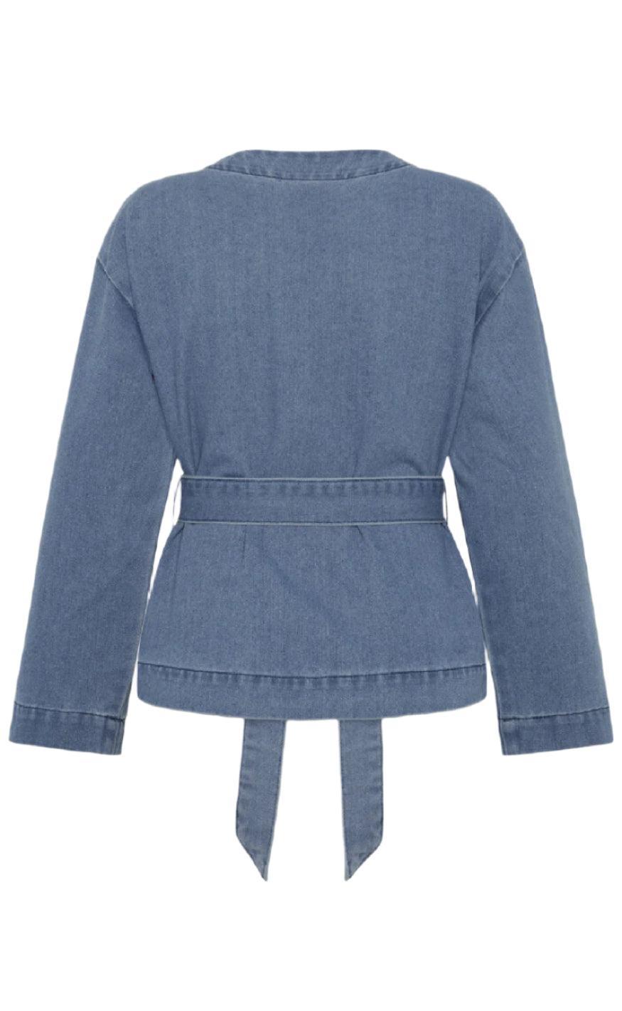 Moves Skjorte - Nila - Medium Blue