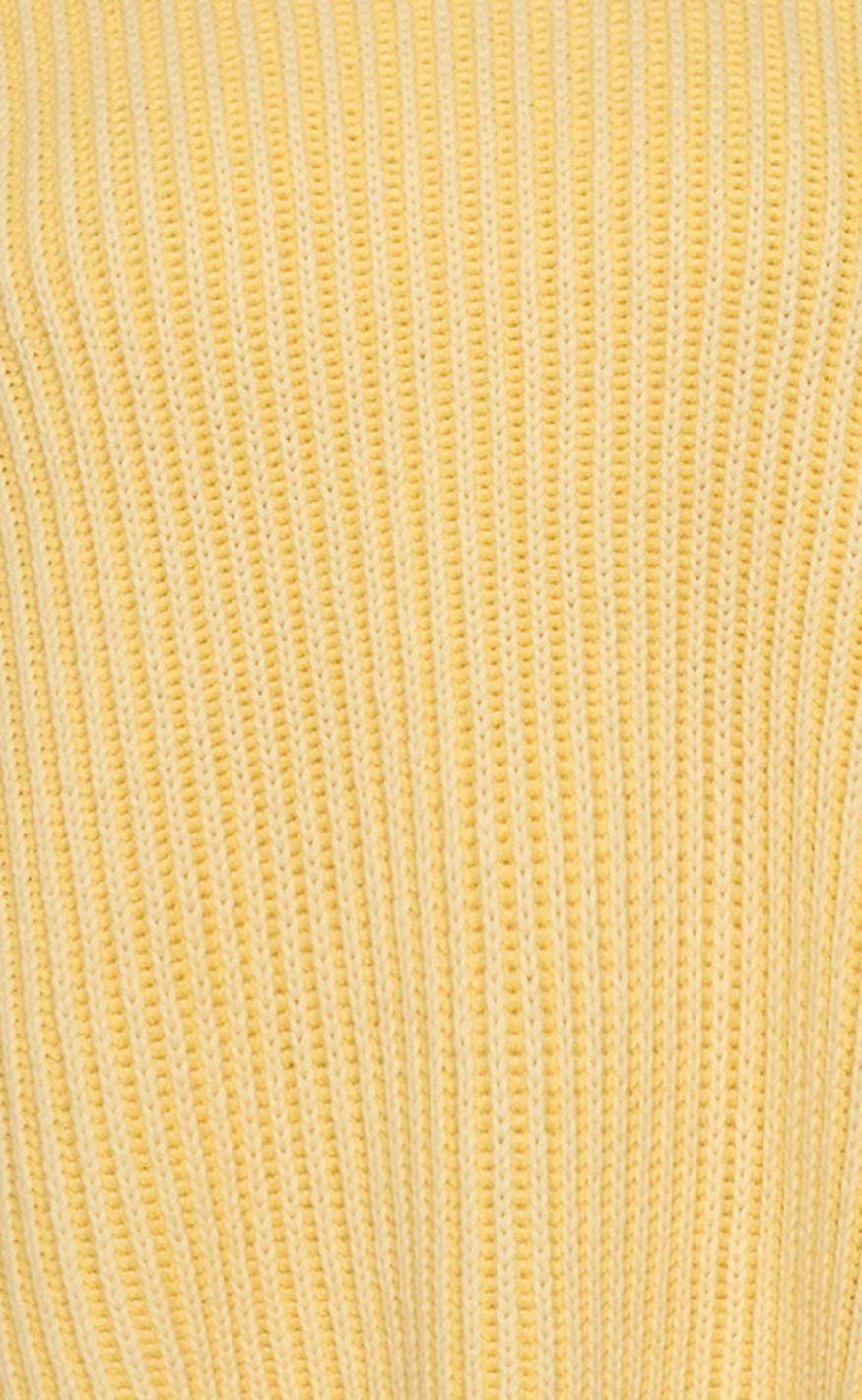 Moves Striktrøje - Colina Jumper - Pastel Yellow