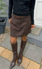 Say INA Copenhagen Nederdel - Nara - Dark Brown