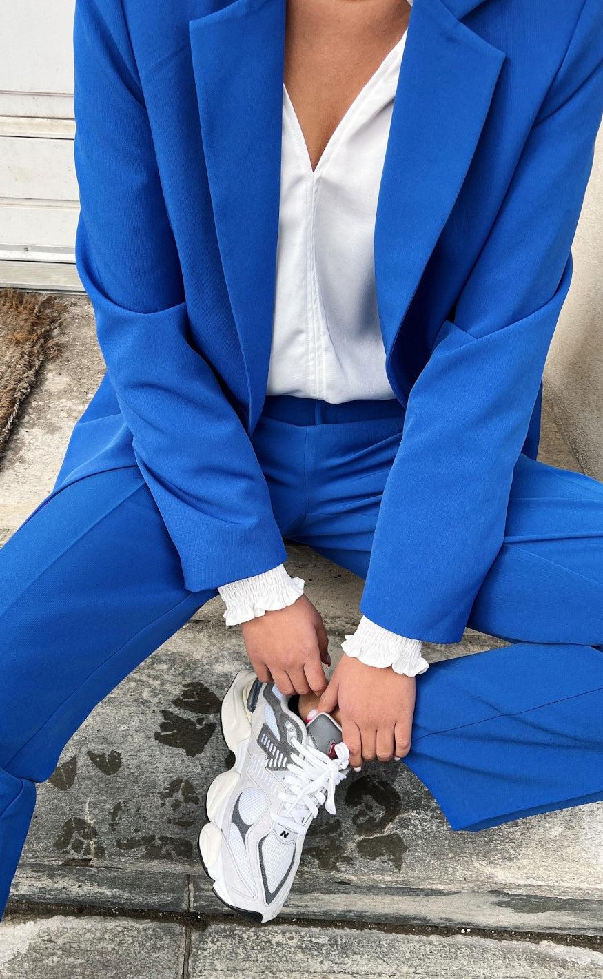 Neo Noir Blazer - Avery Suit - Blue
